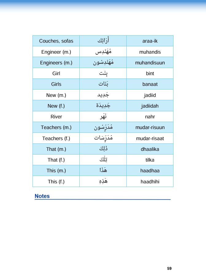Arabic Simplified Step One